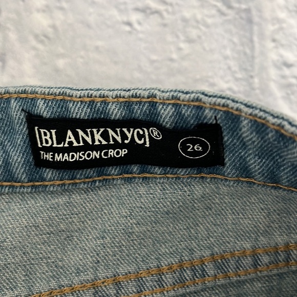Blank NYC The Madison crop jeans sz 26 NWT - Picture 7 of 12